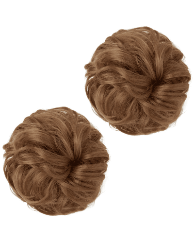 Premium Natural Hair Bun Scrunchie tone 27
