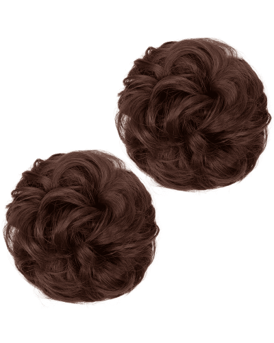 Premium Natural Hair Bun Scrunchie tone 33