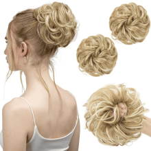 Premium Natural Hair Bun Scrunchie tone 60/16