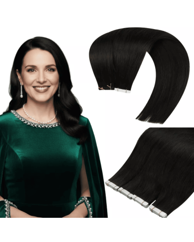 Invisible Tape Hair Extensions 60 cm, Tone 1