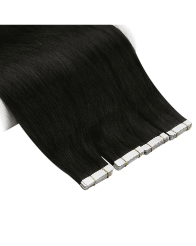 Invisible Tape Hair Extensions 80 cm, Tone 1B