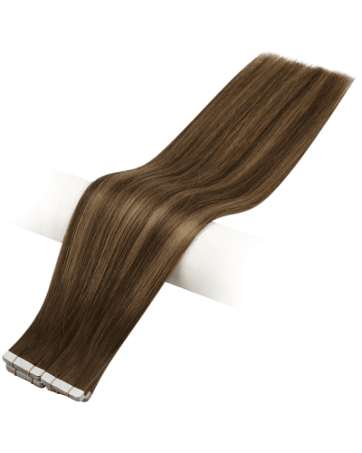 Invisible Tape Hair Extensions 60 cm, Tone 2/6
