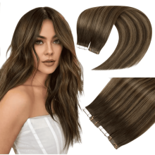 Invisible Tape Hair Extensions 50 cm, Tone 2/6