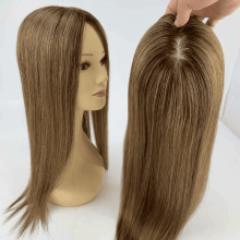 Human Hair Topper Tone 7