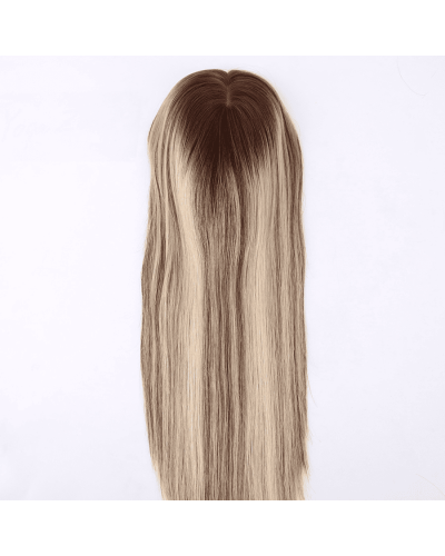 Human Hair Topper Tone 7 - 10.3