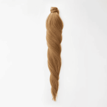 Clip-in ponytail on ribbon 50 cm. Tone 12