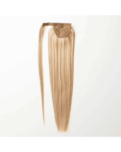 Clip-in ponytail on ribbon 50 cm. Tone 16 - 22