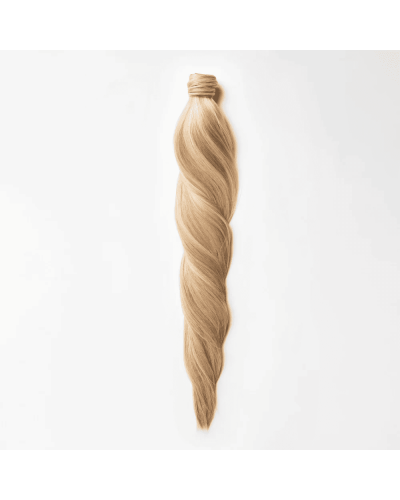 Clip-in ponytail on ribbon 50 cm. Tone 16 - 22