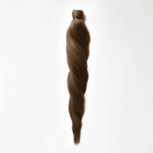 Clip-in ponytail on ribbon 60 cm. Tone 1B - 4