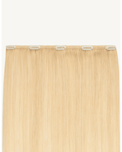 Natural clip-in hair (weft set) 60 cm, color 22