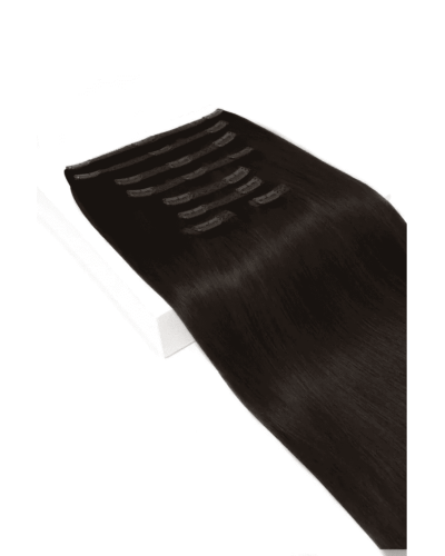 Natural clip-in hair (weft set) 70 cm, color 2