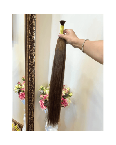Slavic Bulk Hair 60 cm, Tone 4