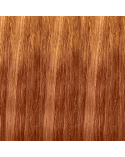 Slavic Hair in a Cut 70 cm, Tone 7.43 (Orange)
